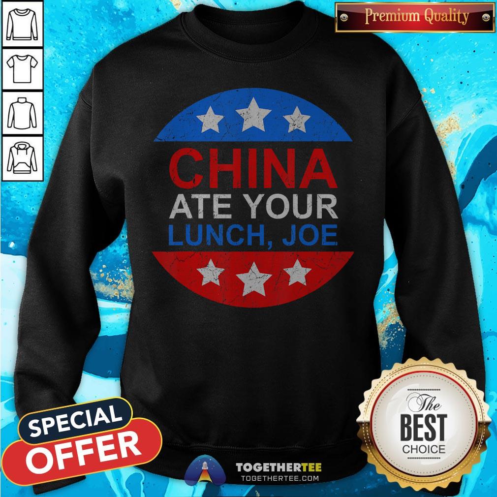 China Ate Your Lunch Joe Funny 2020 Presidential Debate Gift T-Shirt