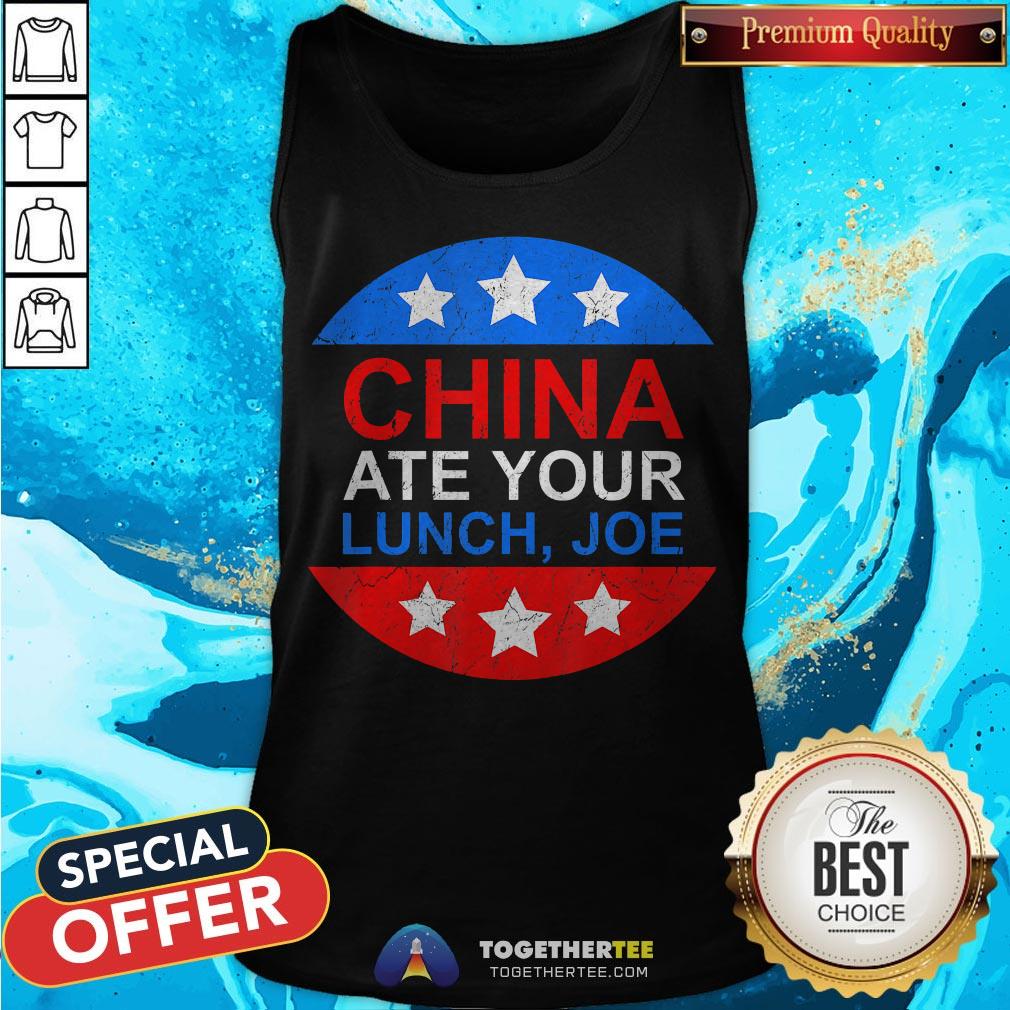 China Ate Your Lunch Joe Funny 2020 Presidential Debate Gift T-Shirt