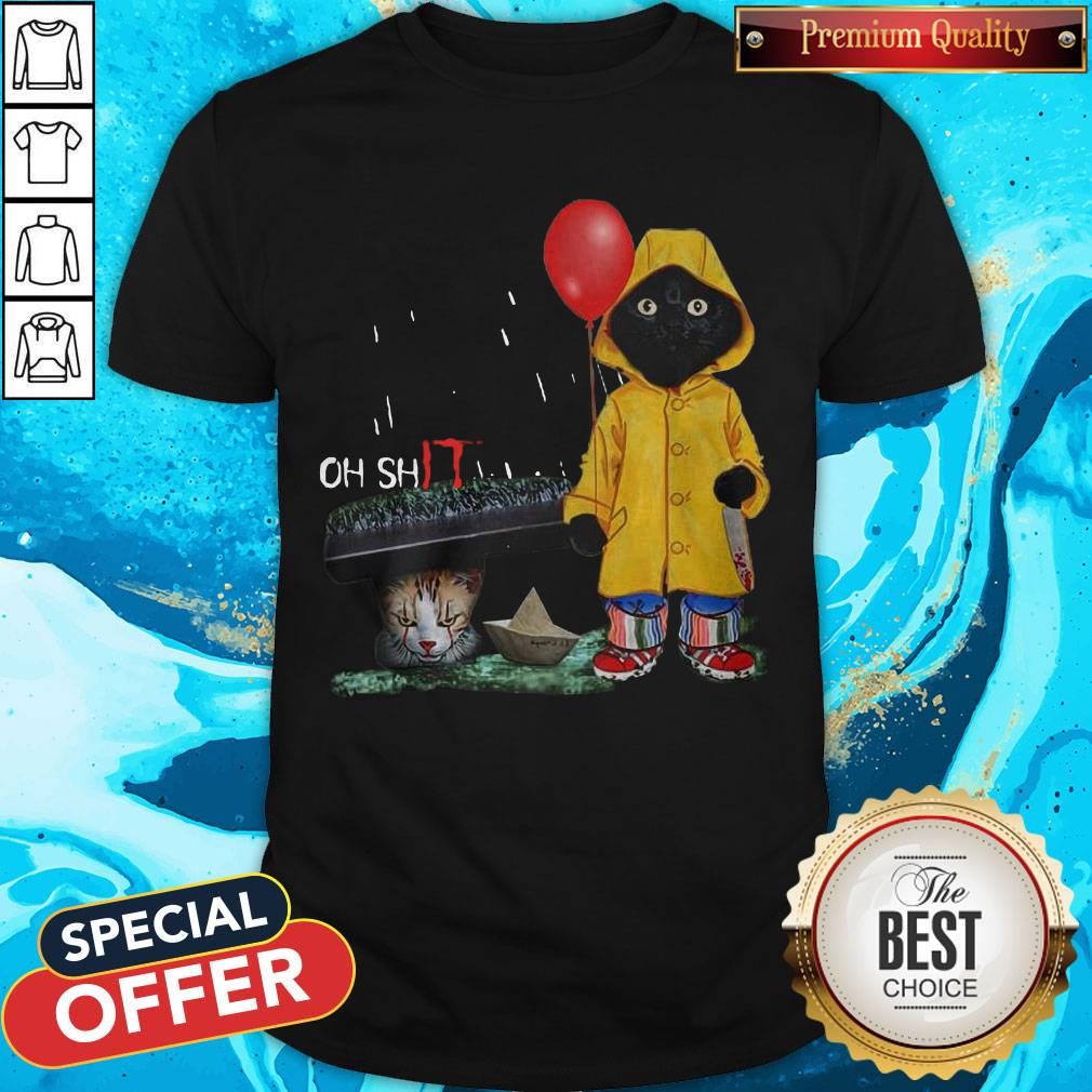 Chucky Georgie Denbrough Oh Shit IT T-Shirt