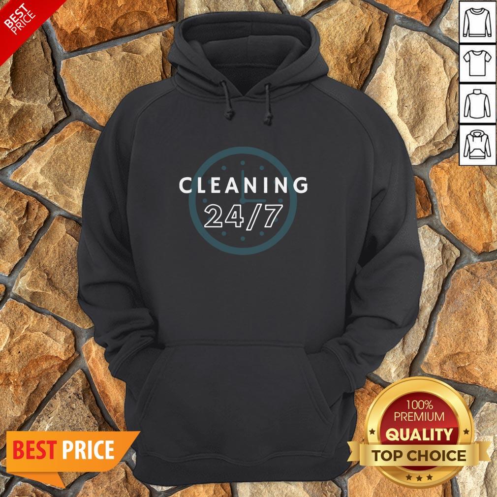 Cleaning 247 Housekeeping Humor Shirt