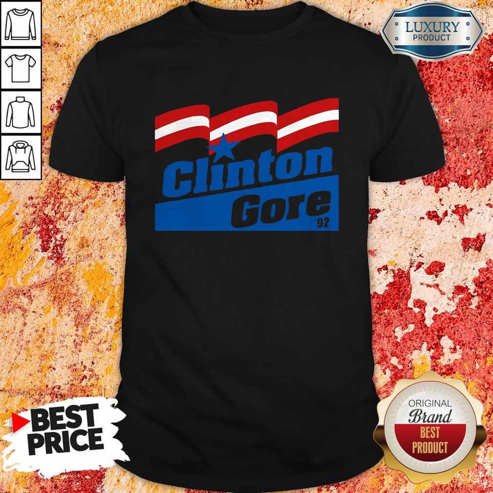 Clinton Gore 92 Elections Political Maglietta Shirt