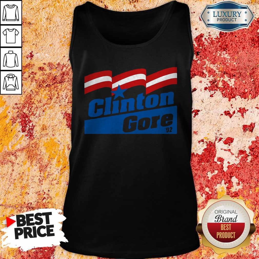 Clinton Gore 92 Elections Political Maglietta Shirt