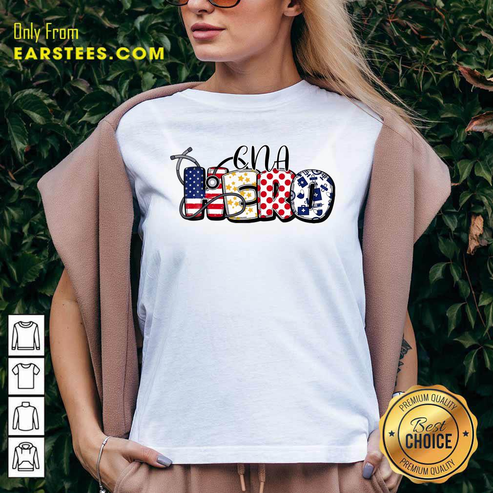 CNA Hero Nurse Doctor Medical American Flag Shirt