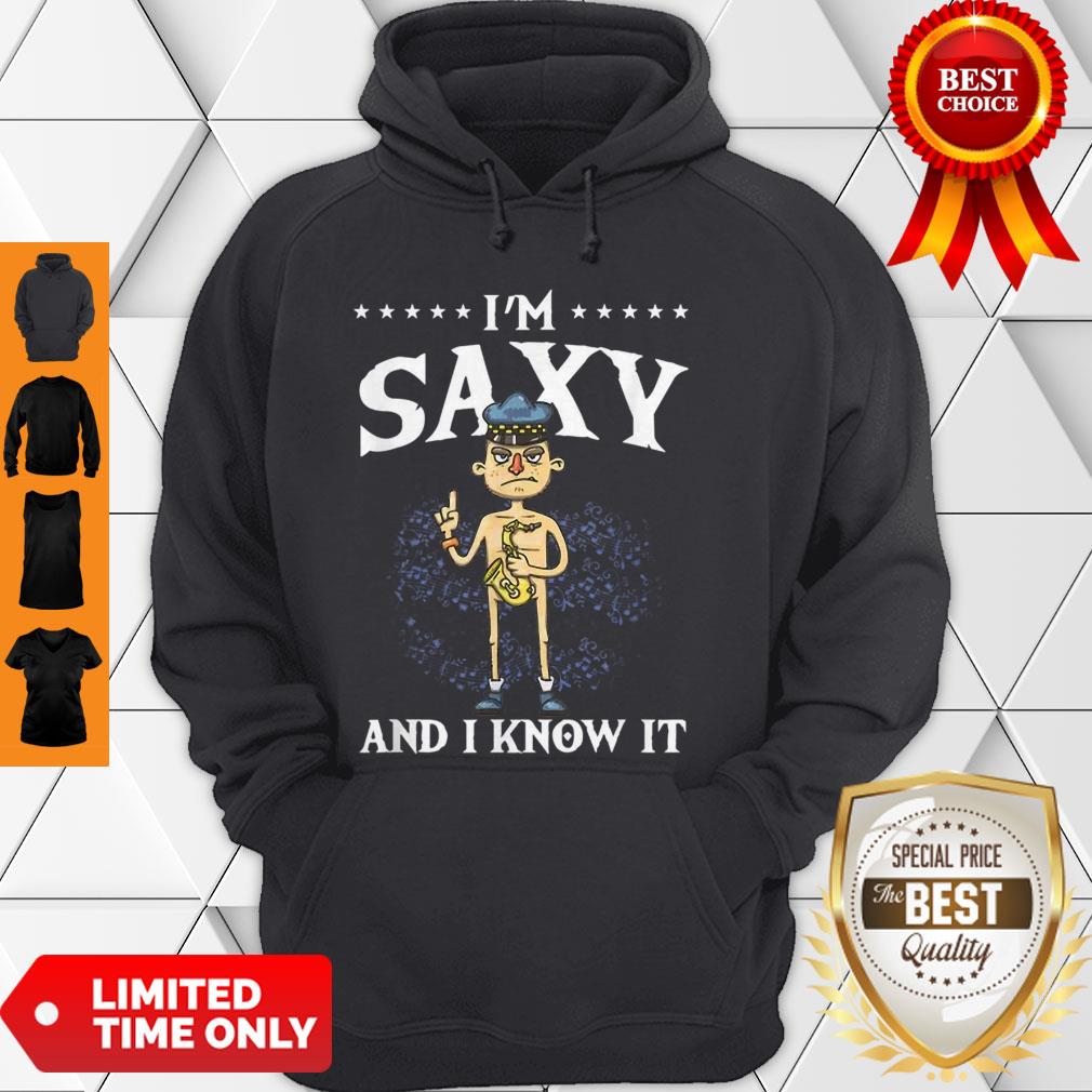 Cool Saxy Police Saxophone Player Saxophonist Sax Musician Shirt