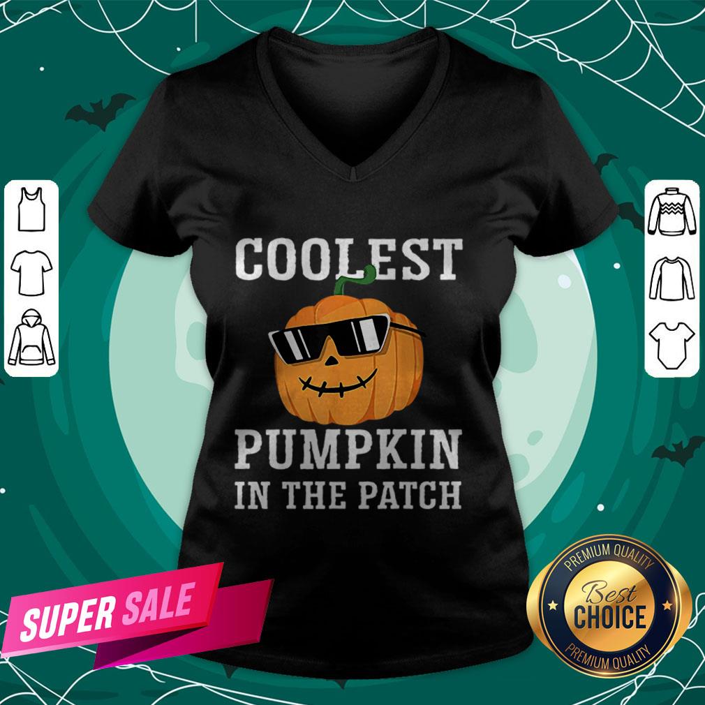 Coolest Pumpkin In The Patch Halloween Costume Kids Gift T-Shirt