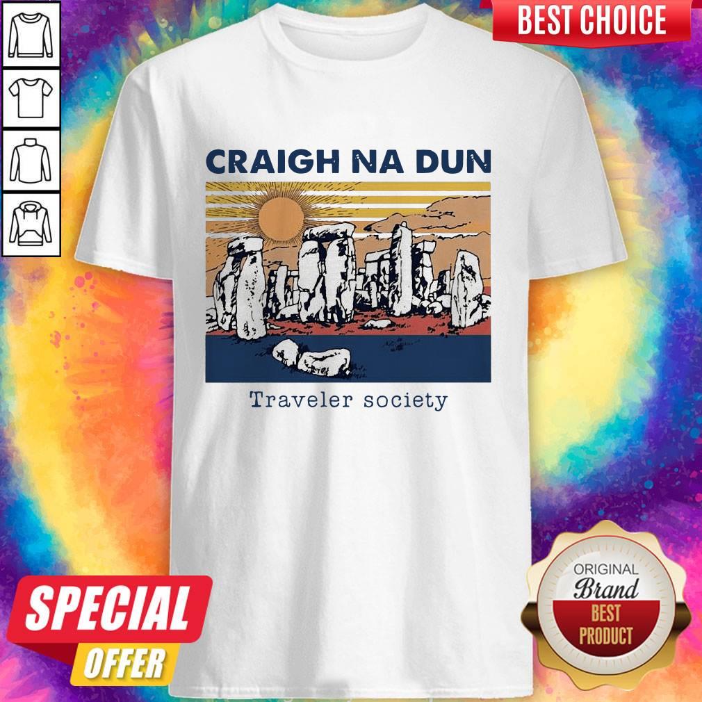 Craigh Na Dun Traveler Society Vintage Shirt