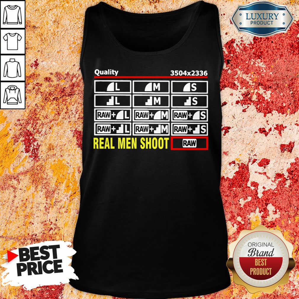 Cross Photographer Quality 5 Real Men Shoot Shirt