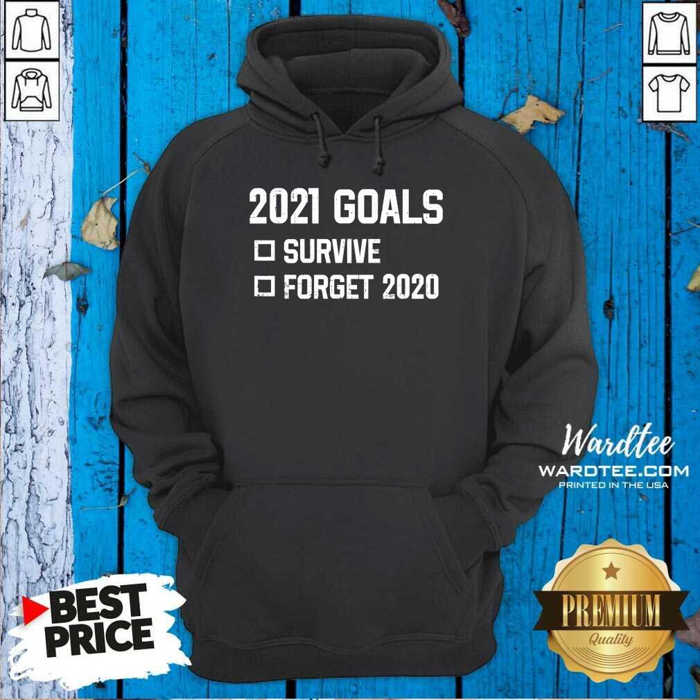 Cute 2021 Goal Survive Forget 2020 New Year Quarantine Shirt