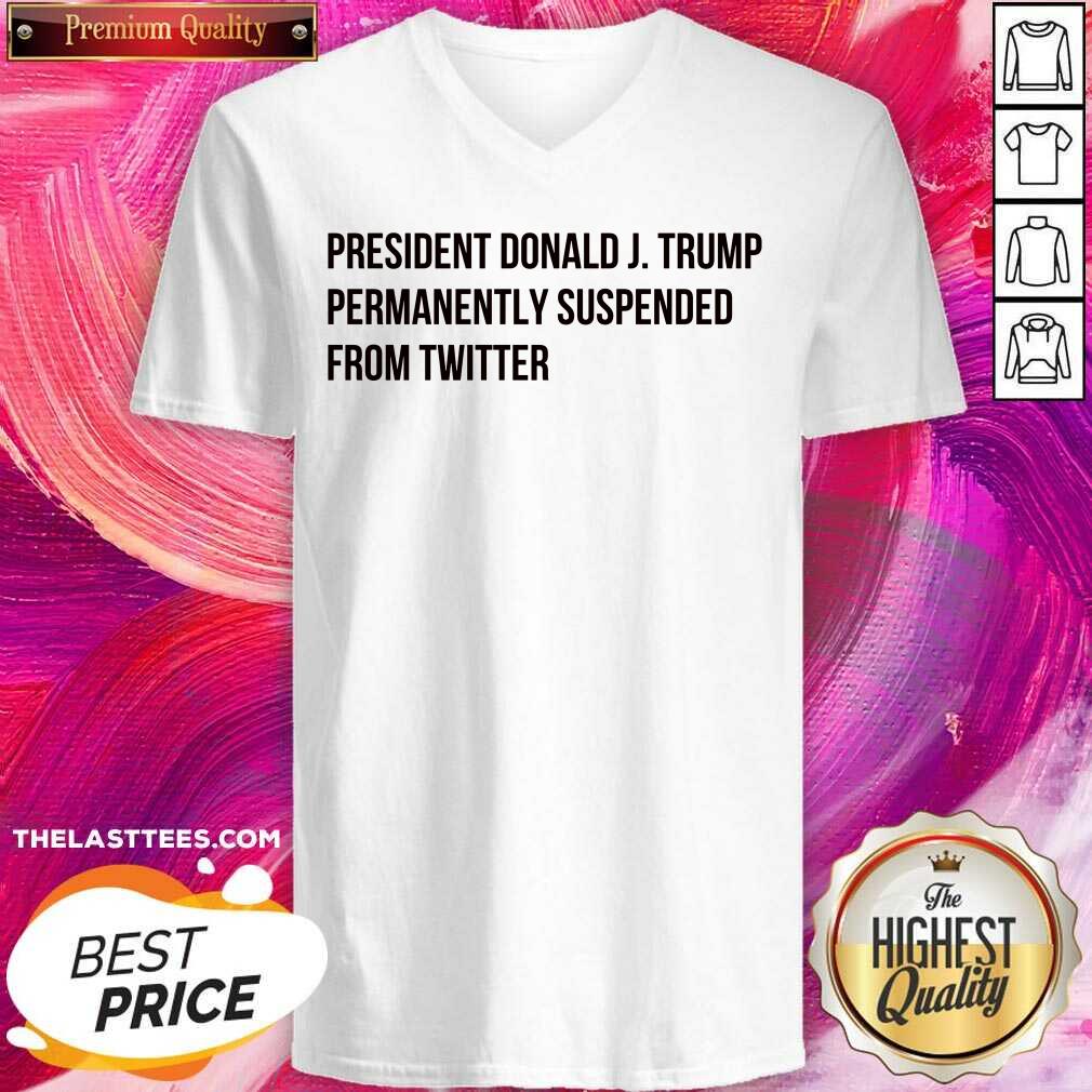 Cute Donald J. Trump Permanently Suspended From Wwitter T-Shirt