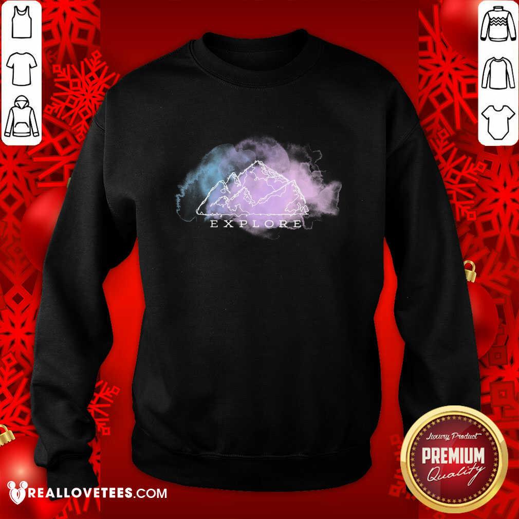 Cute Explore Mountain Outdoor Nature Campings Shirt