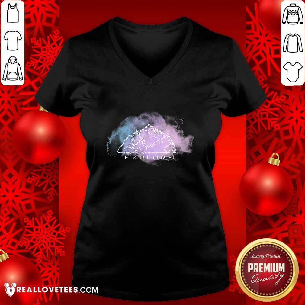 Cute Explore Mountain Outdoor Nature Campings Shirt