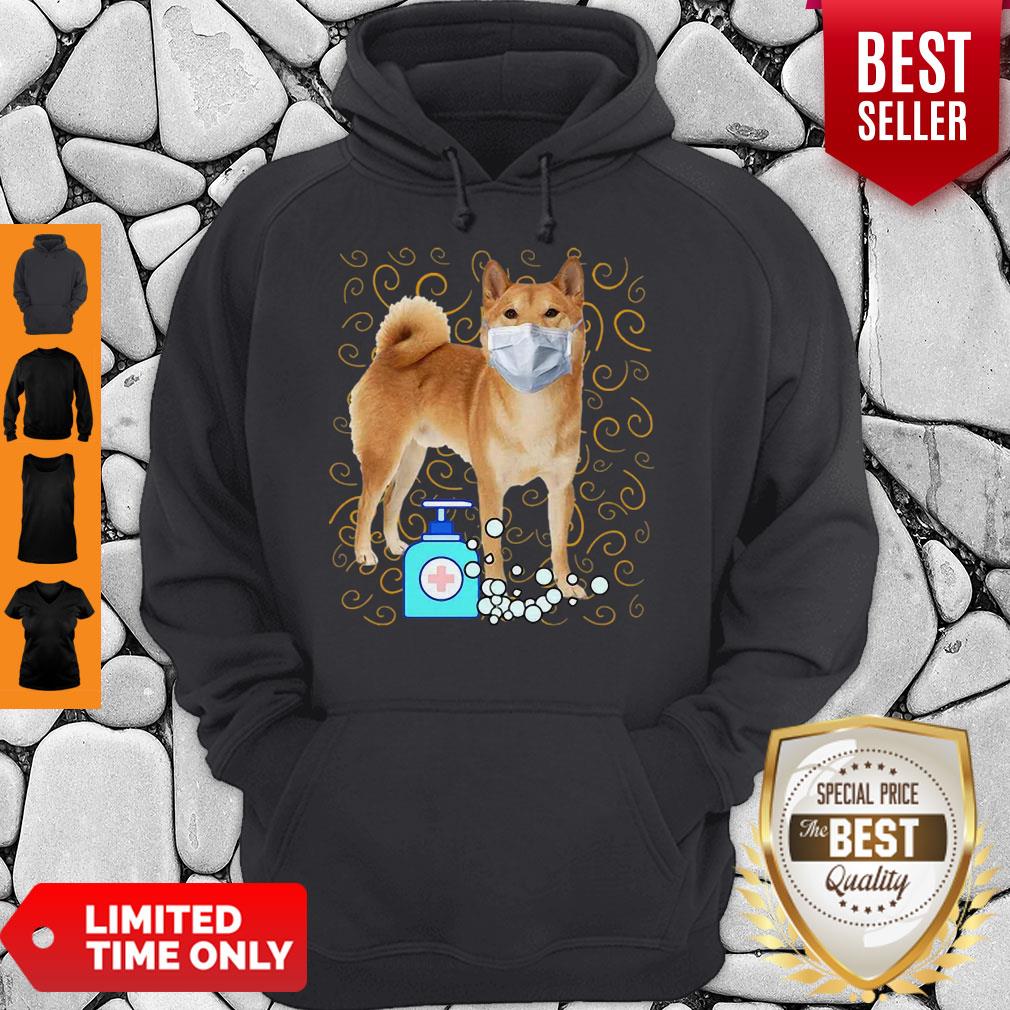 Cute Shiba Inu Mask Wash Your Hand Survived Coronavirus Shirt