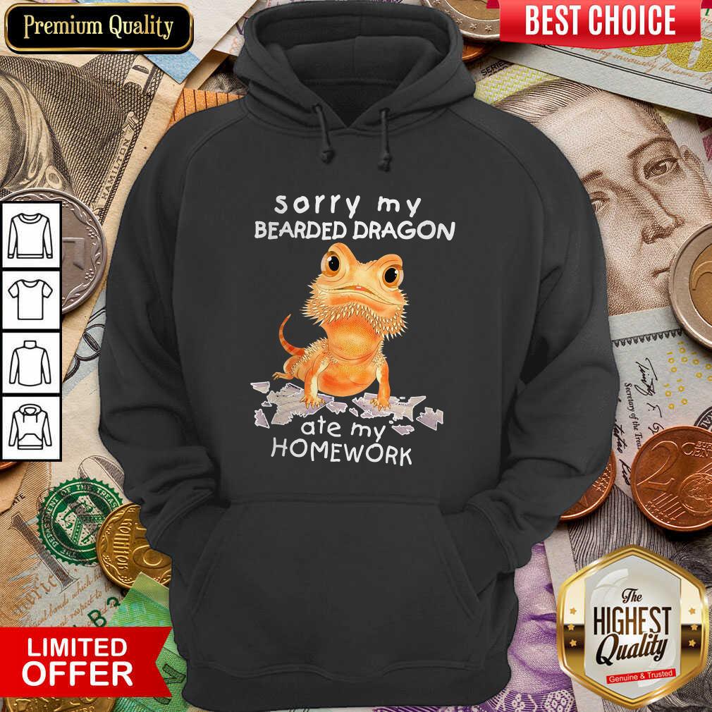 Cute Sorry My Bearded Dragon Ate My Homework Shirt