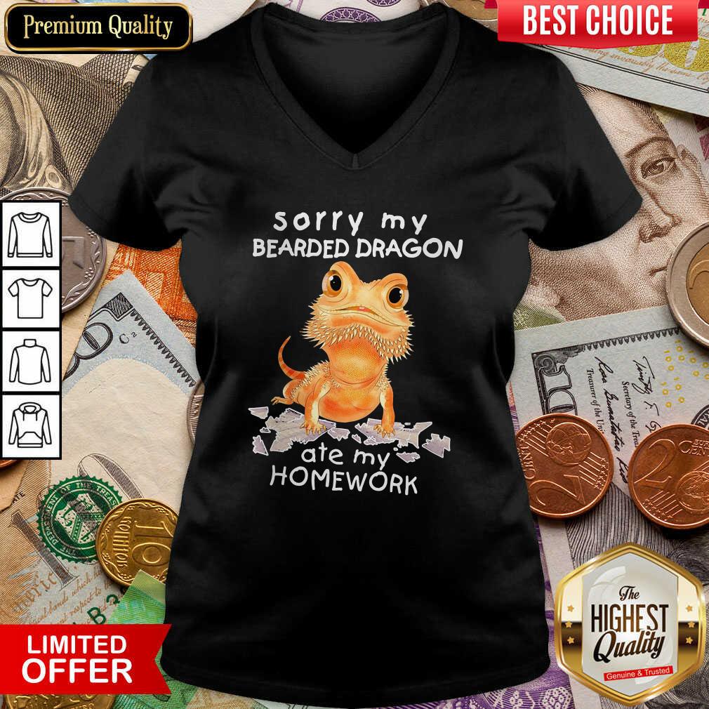 Cute Sorry My Bearded Dragon Ate My Homework Shirt