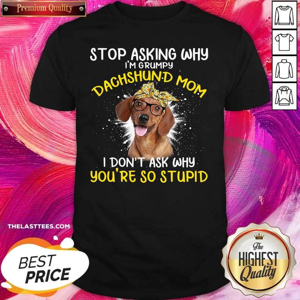 cute-stop-asking-why-im-grumpy-dachshund-mom-i-dont-ask-why-youre-so-stupid-shirt.jpg