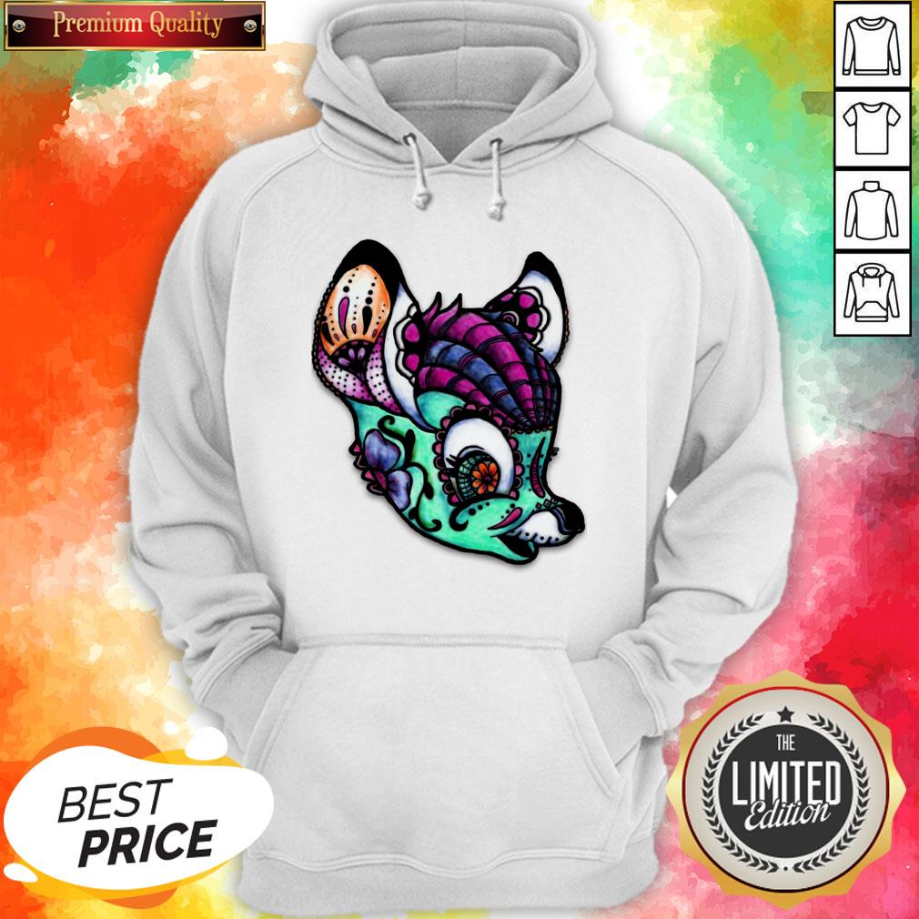 Cute Sugar Skull Bambi Dia De Los Muertos Day Of The Dead Shirt