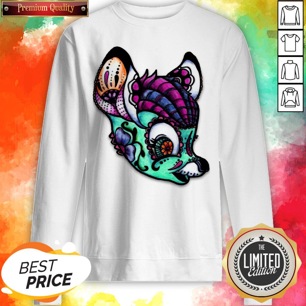Cute Sugar Skull Bambi Dia De Los Muertos Day Of The Dead Shirt