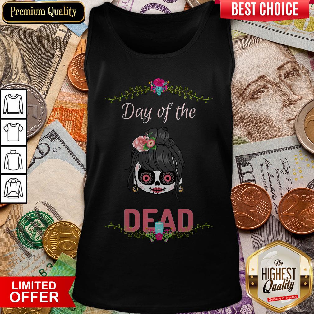 Cute Sugar Skull Day Of The Dead Shirt