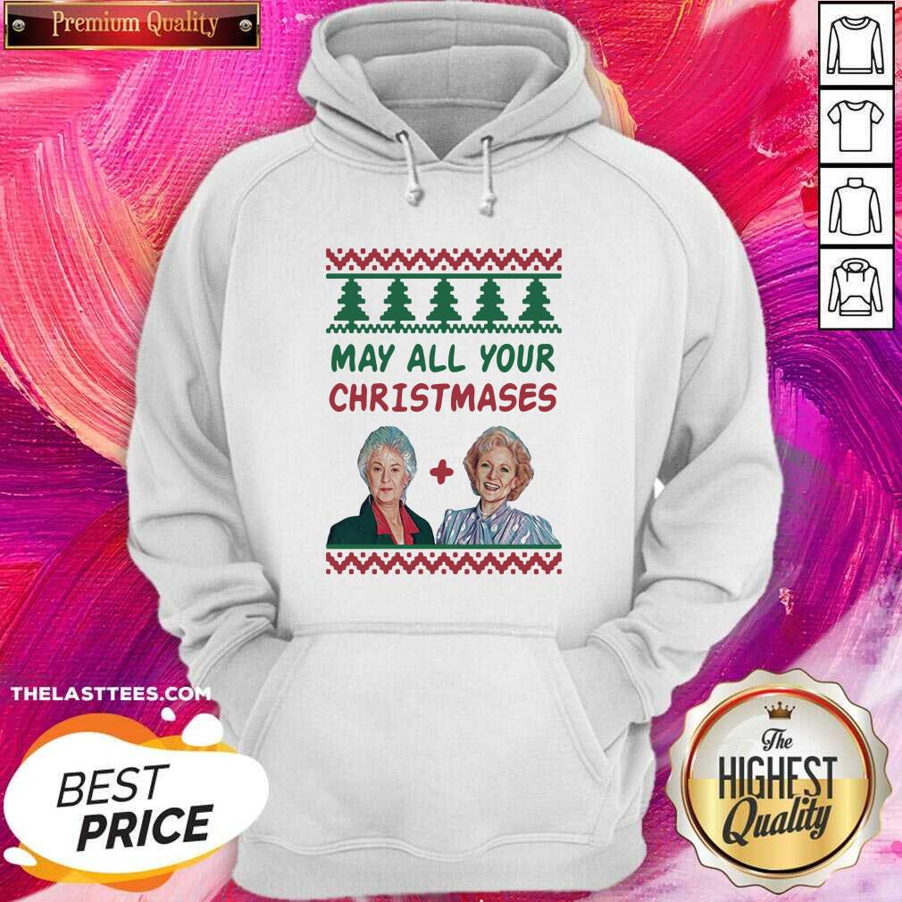 Cute The Golden Girls May All Your Christmases Ugly Shirt