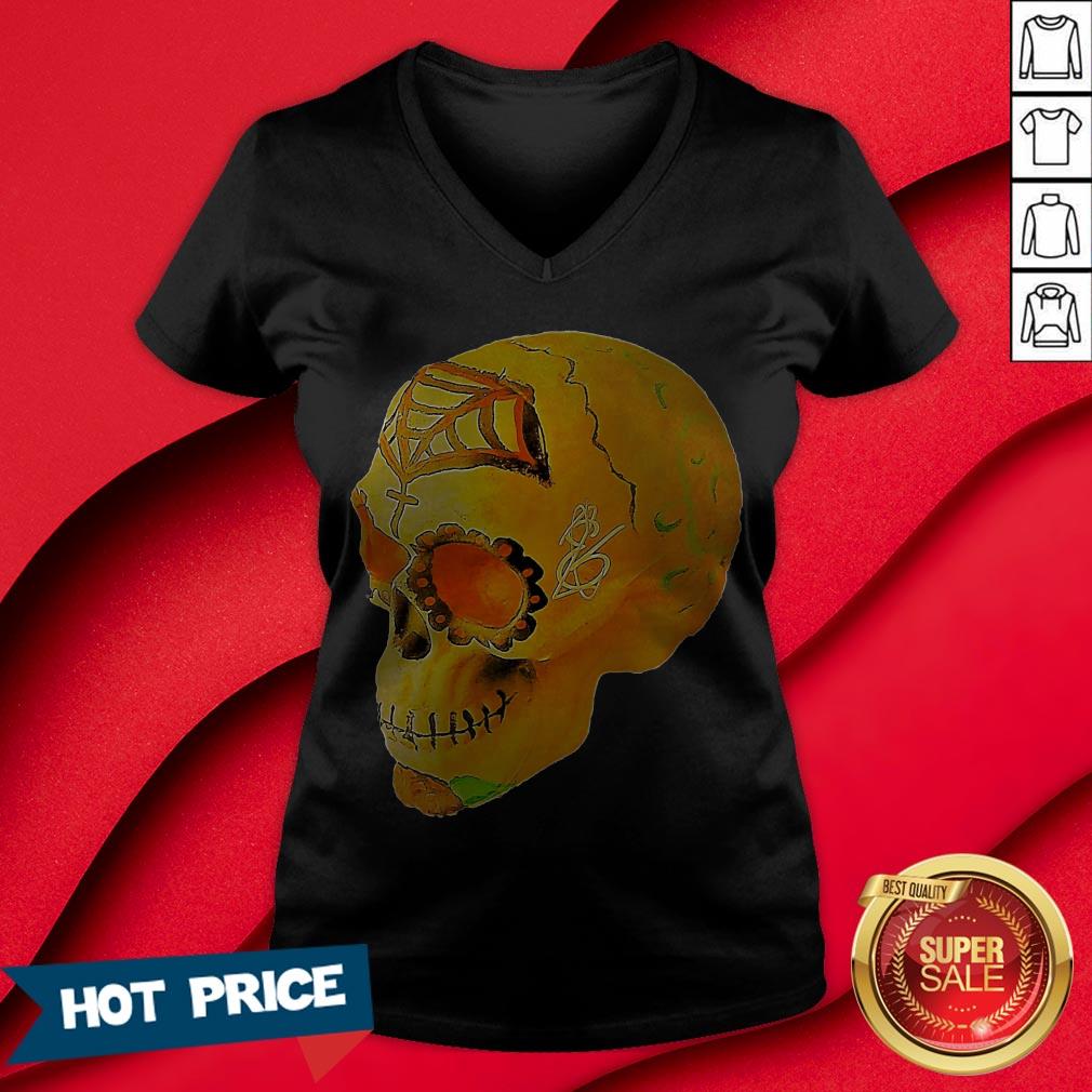 C&Z Skull Dia De Los Muertos Day Of The Dead Shirt