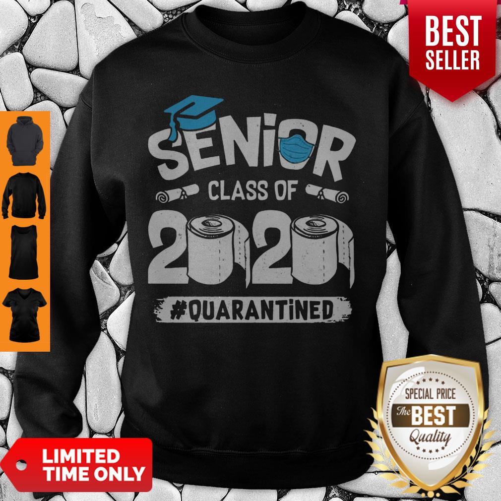 Awesome Senior Class of 2020 Quarantine Funny Graduation Toilet Paper Shirt