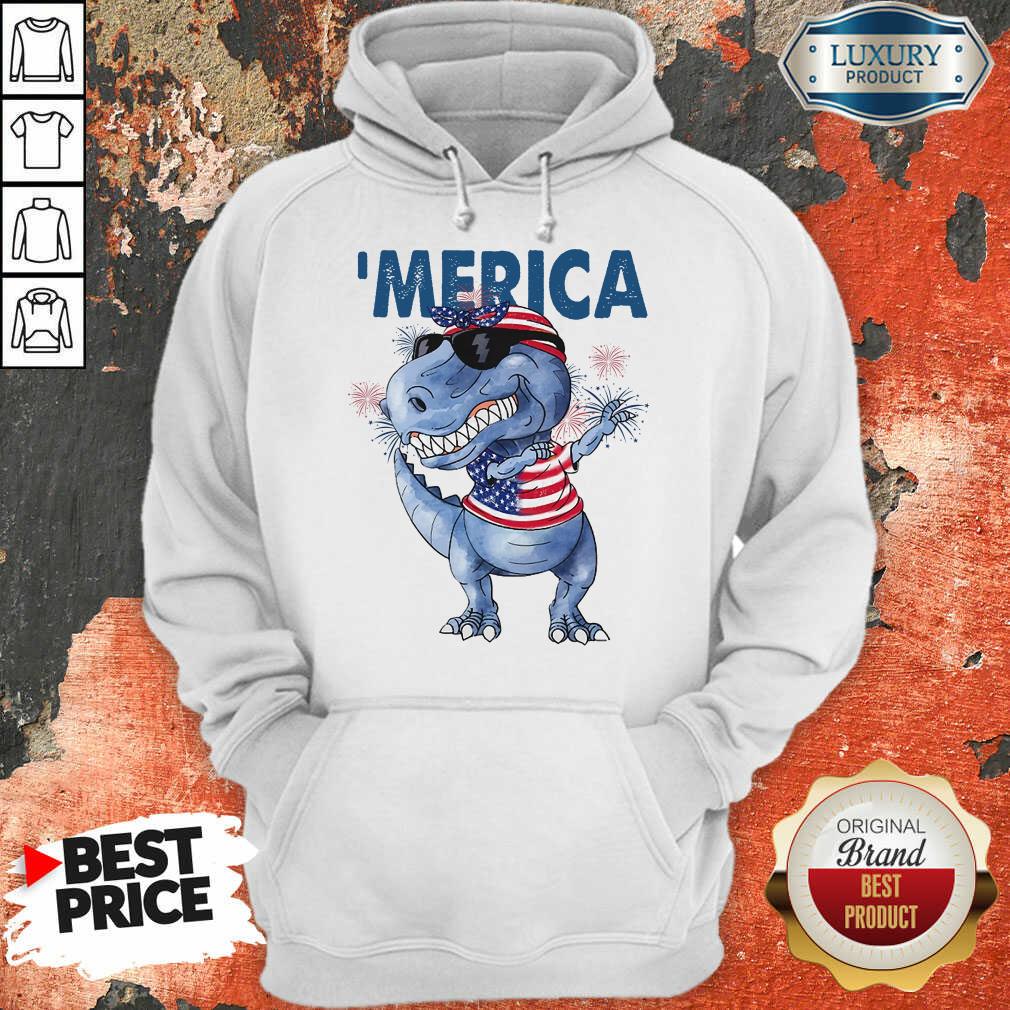 Dabbing Rex Independence Day Shirt