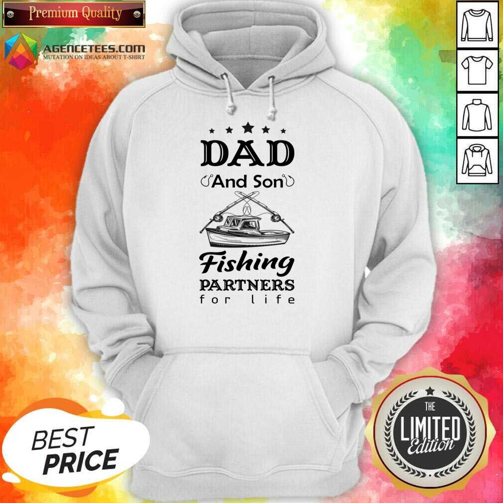 Dad And Son Fishing Partners For Life Shirt