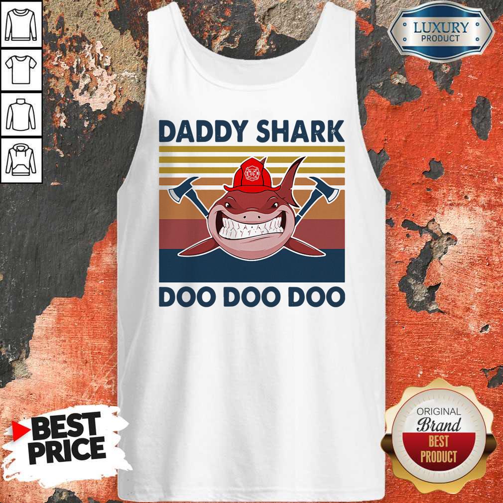 Daddy Shark Doo Doo Doo Vintage Shirt