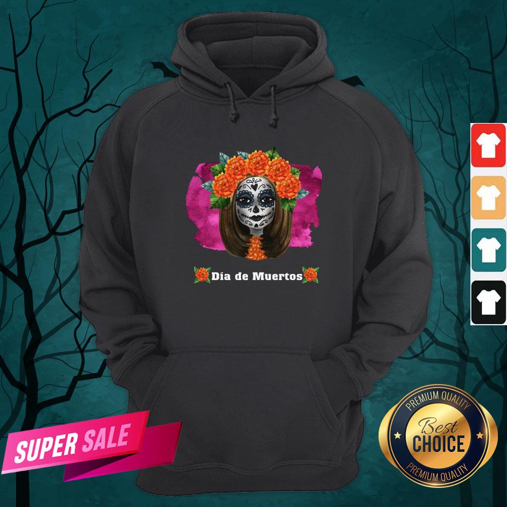 Day Of Dead Dia De Muertos Sugar Skull Girl Shirt