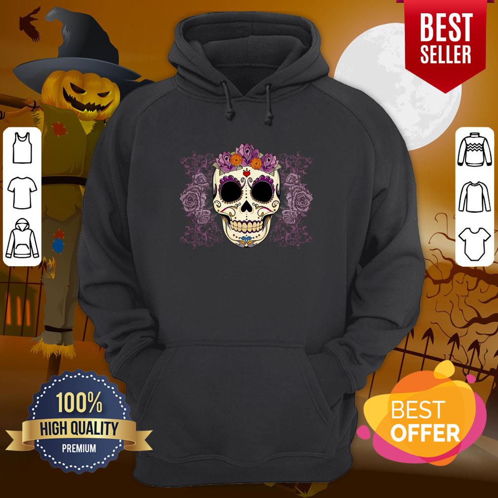 Day Of The Dead Muertos Vintage Skull And Roses Shirt