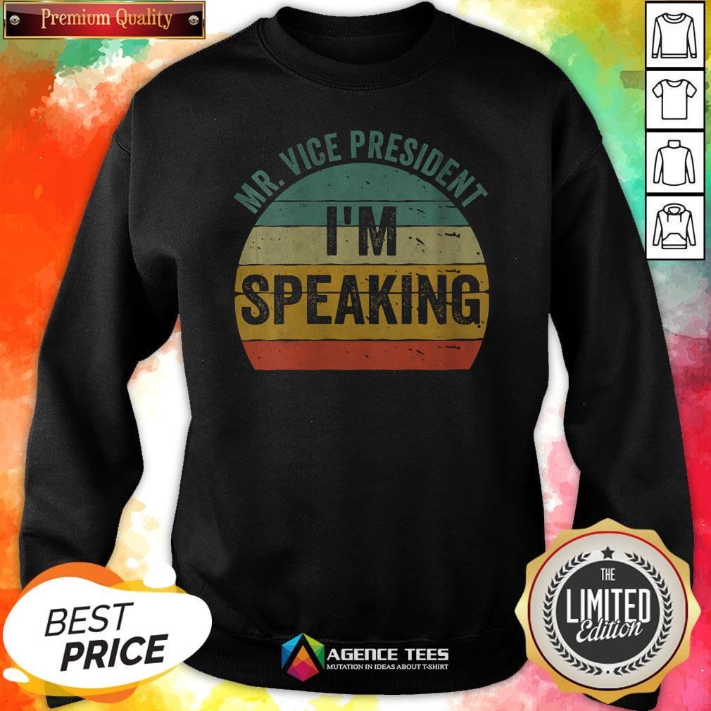 Debate Quote 2020 Vintage Mr Vice President I'm Speaking Shirt