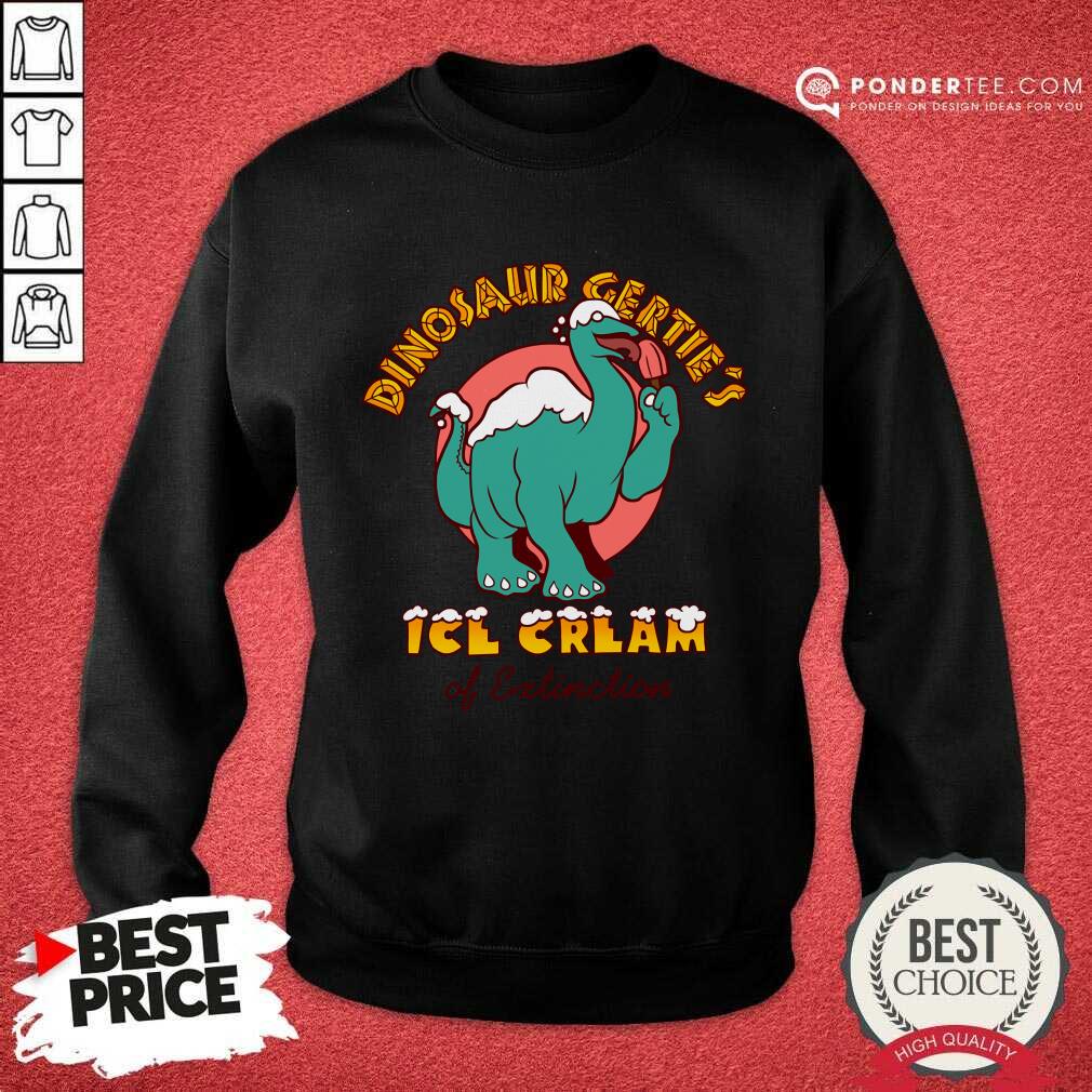 Dinosaur Gertie's Ice Cream Of Extinction Shirt