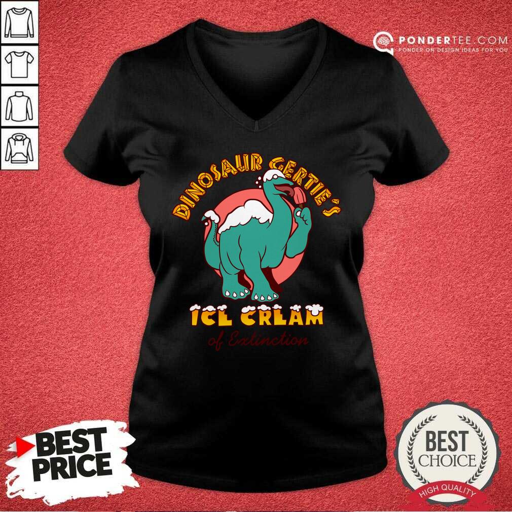 Dinosaur Gertie's Ice Cream Of Extinction Shirt
