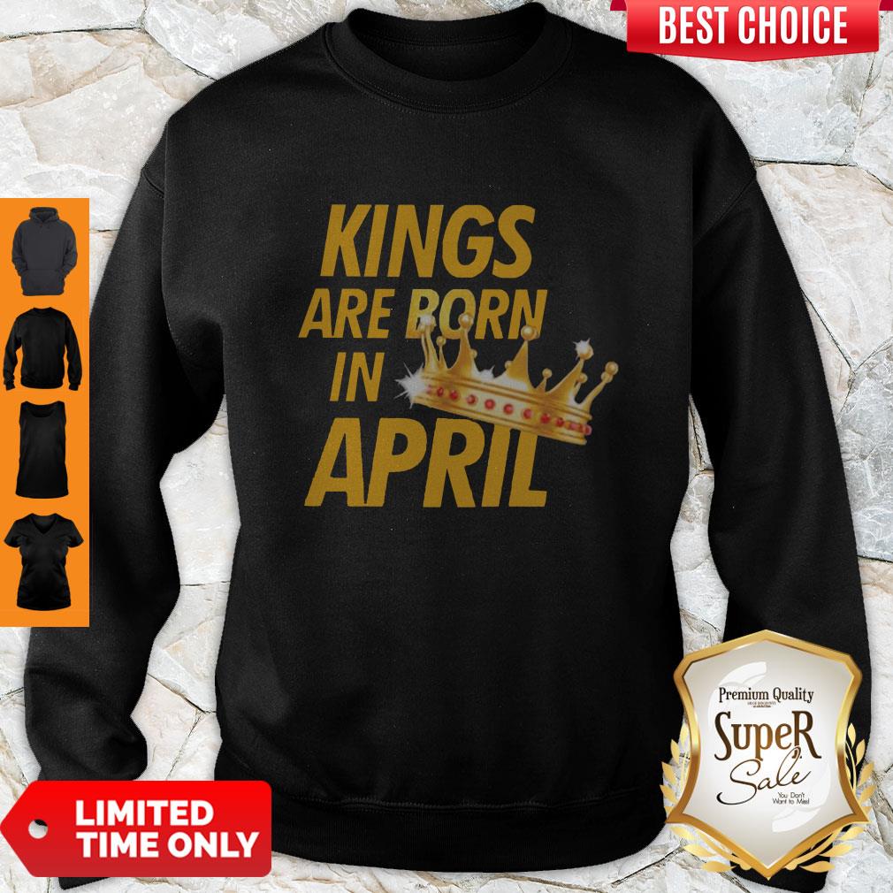 Premium Kings Are Born In April Shirt