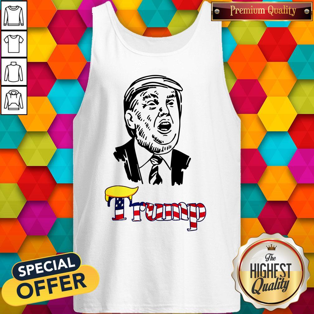 Donal Trump Political Reelection 2020 USA Hair Dew Shirt