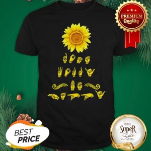 Official Sunflower Sign Language Shirt