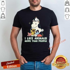 I Like Animals More Than People Shirt
