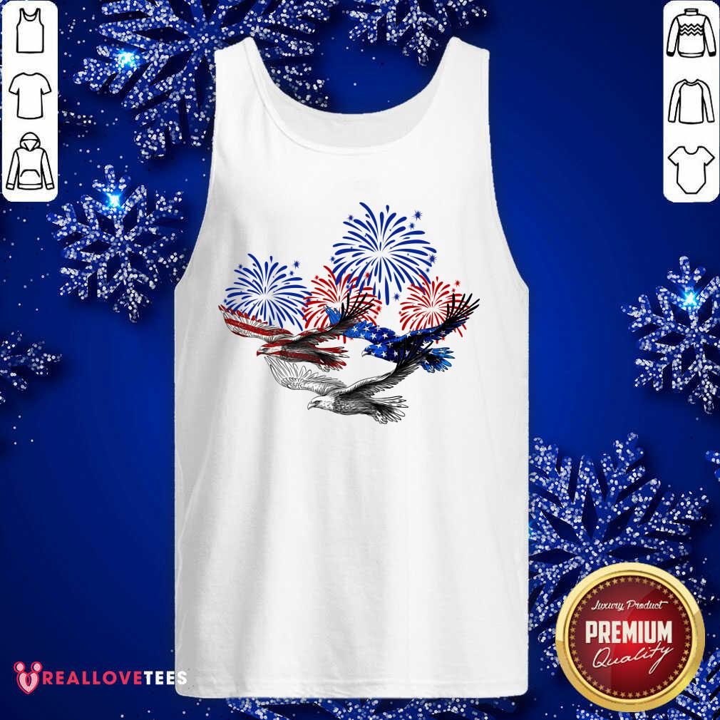 Eagle Heart 4th Of July Shirt