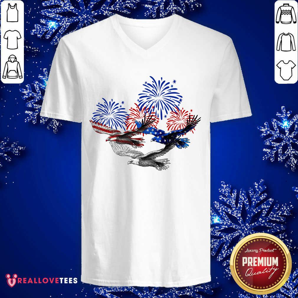 Eagle Heart 4th Of July Shirt