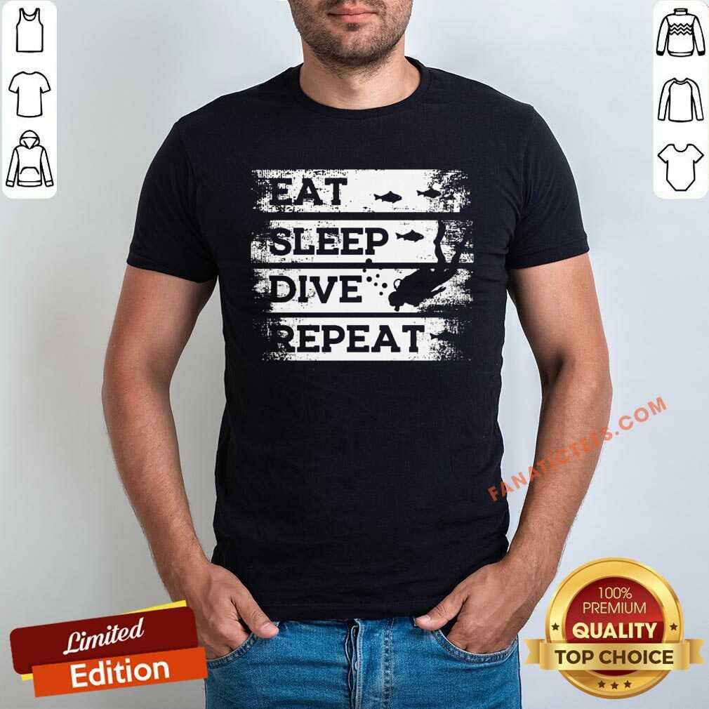 Eat Sleep Dive Repeat Shirt