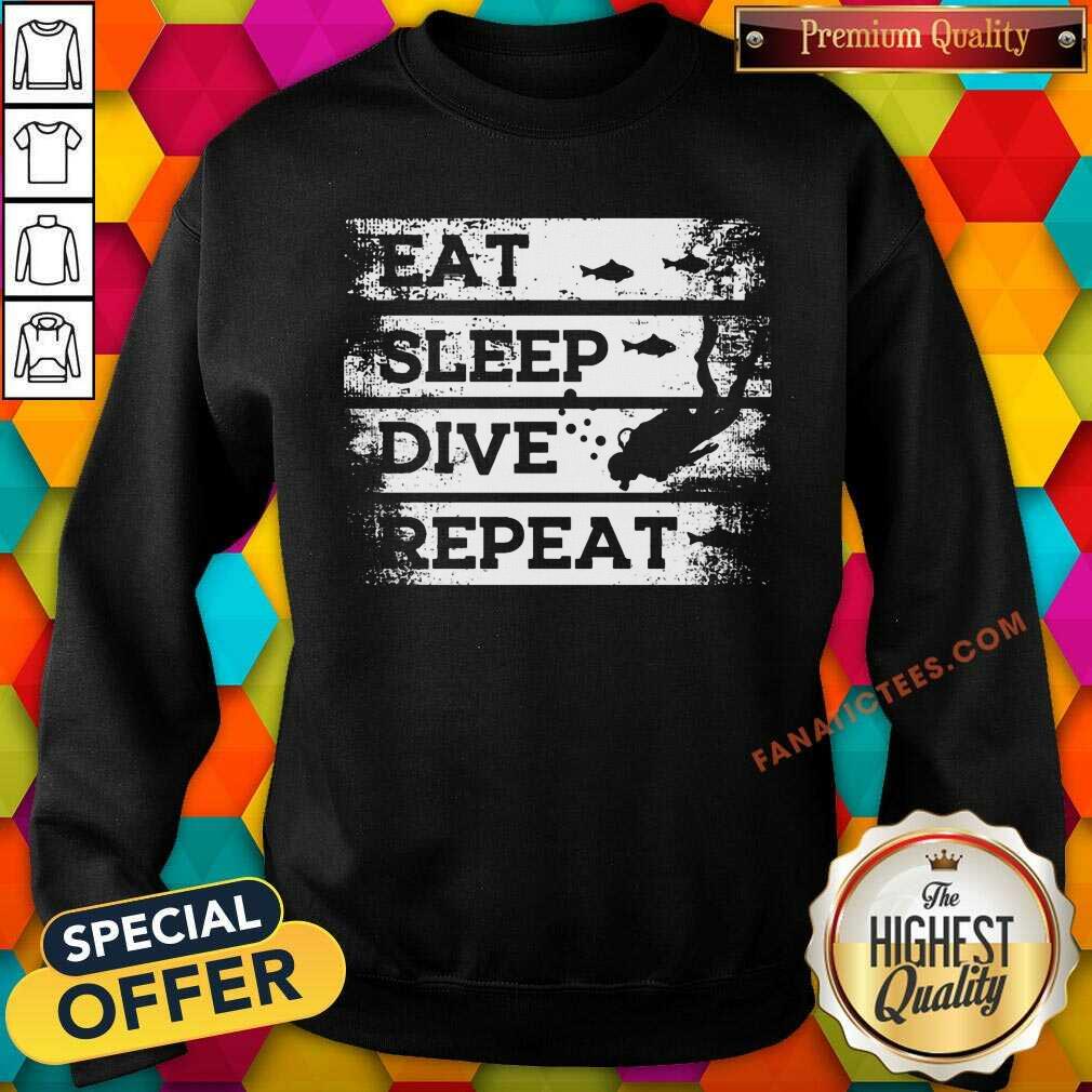 Eat Sleep Dive Repeat Shirt