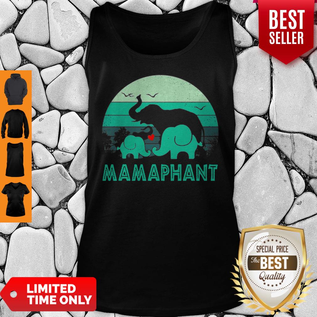 Elephant Love Mamaphant Vintage Mother Day Shirt