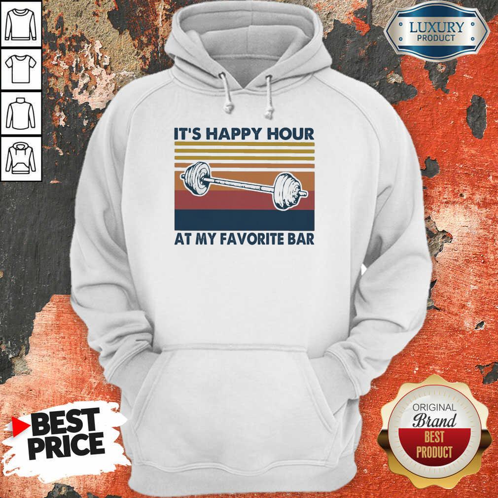 Embarrassed Its Happy 1 Hour At My Favorite Bar Vintage Retro Shirt