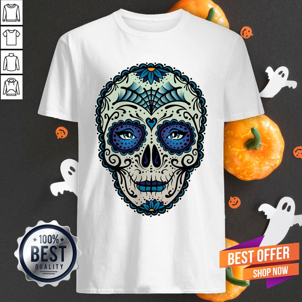 Eyes Sugar Skull Dia De Los Muertos Shirt