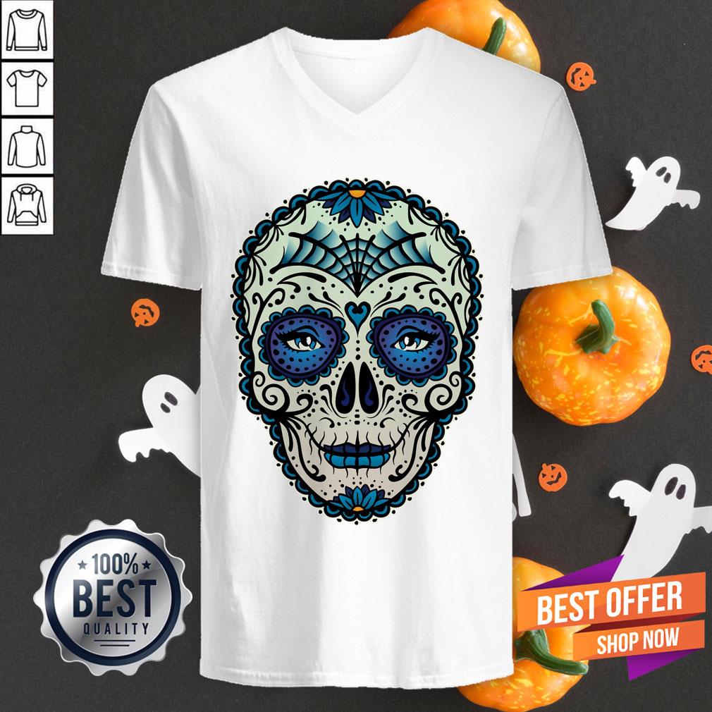 Eyes Sugar Skull Dia De Los Muertos Shirt