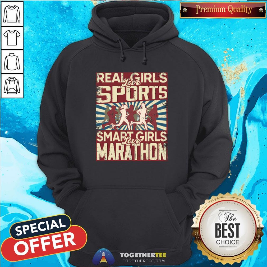 Hot Real Girls Love Sports Smart Girls Love Marathon 2020 Shirt