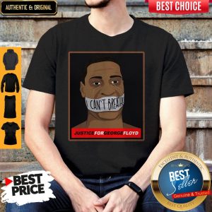 Official I Can't Breathe Justice For George Floyd Shirt