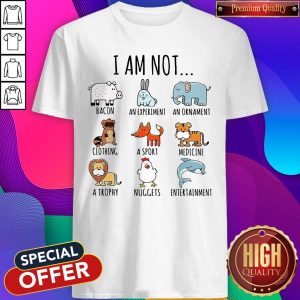 I Am Not Bacon An Experiment An Ornament Shirt