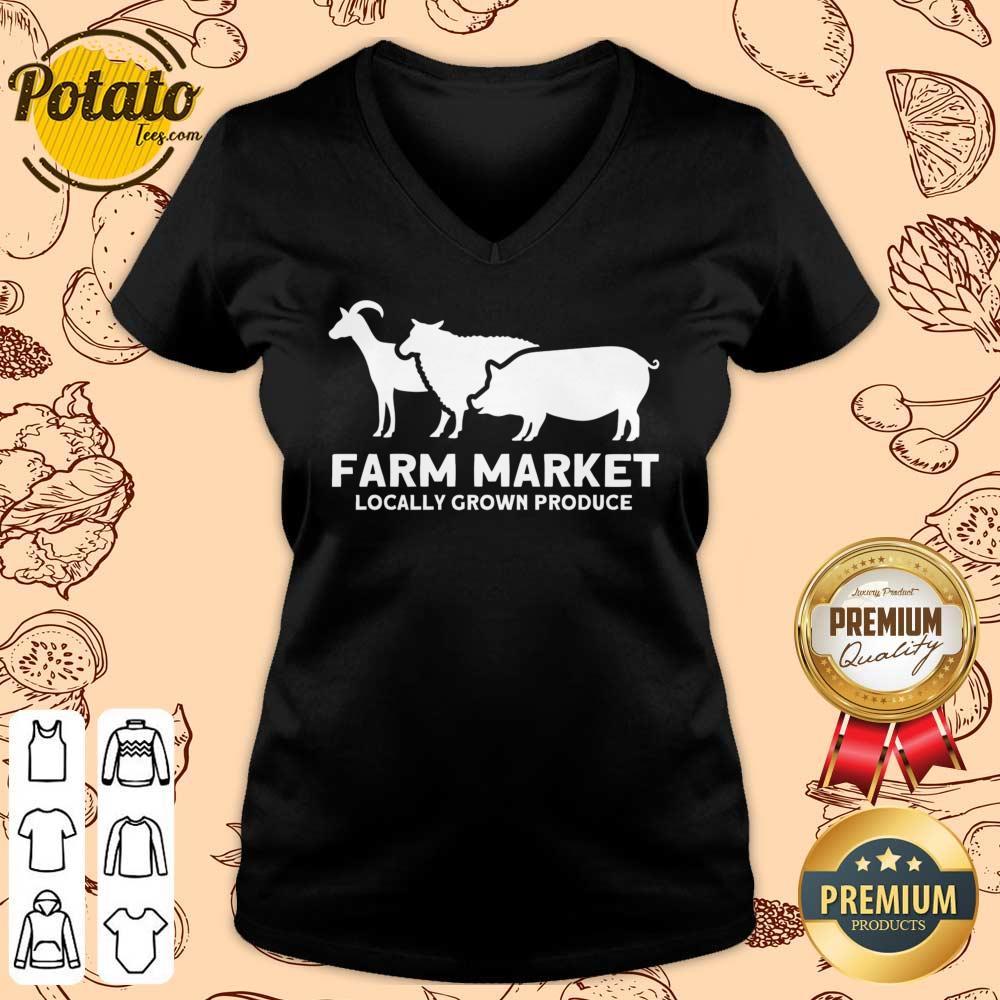 Farm Market Locally Grown Produce Shirt