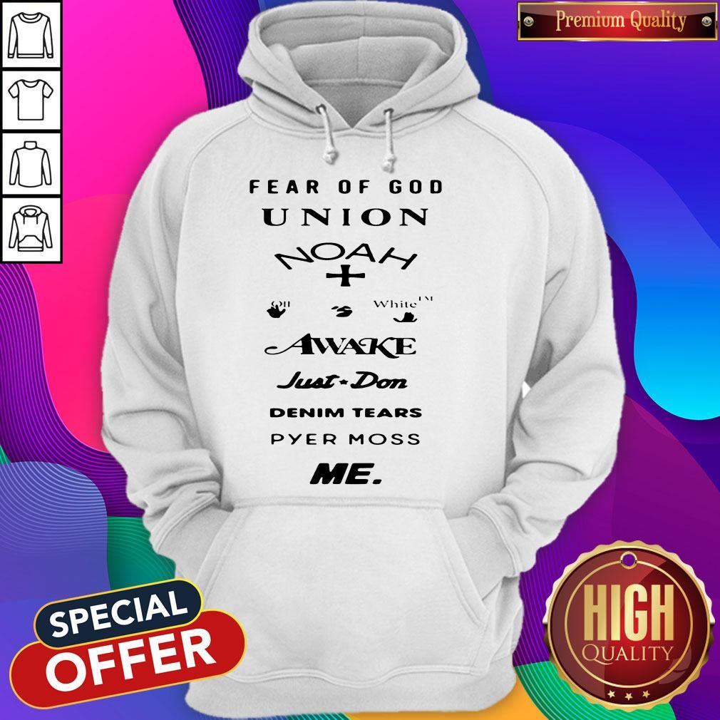 Fear Of God Union Noah White Awake Just Don Denim Tears Pyes Moss Me Shirt
